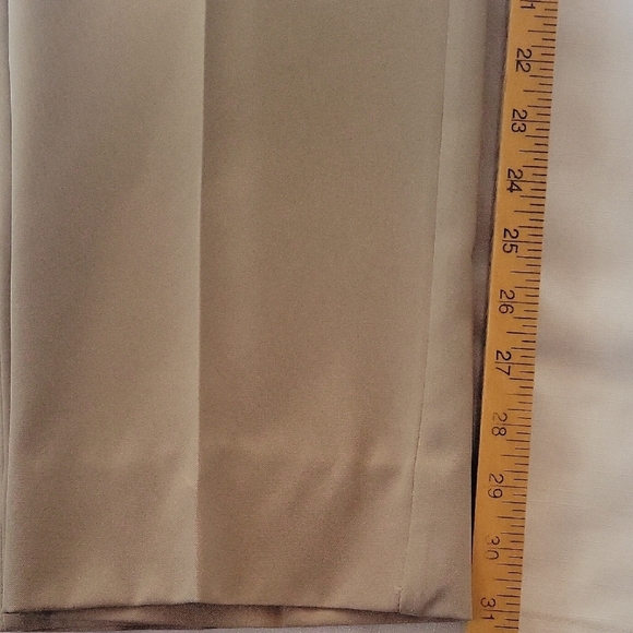 Haggar Cool 18 Pro Strainght Fit Khaki Men's Pant Size 34 - Picture 7 of 13